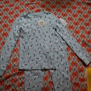 Tucker & Tate Unicorn Glow in the dark 2pc Pajamas